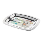 Plateau addition inox avec clip Olympia — CM759