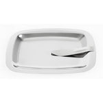 Plateau addition inox avec clip Olympia — CM759