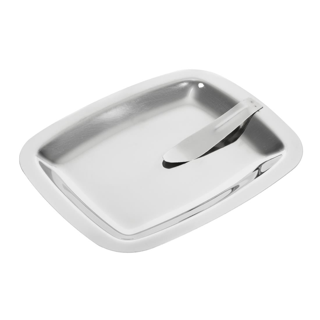 Plateau addition inox avec clip Olympia — CM759