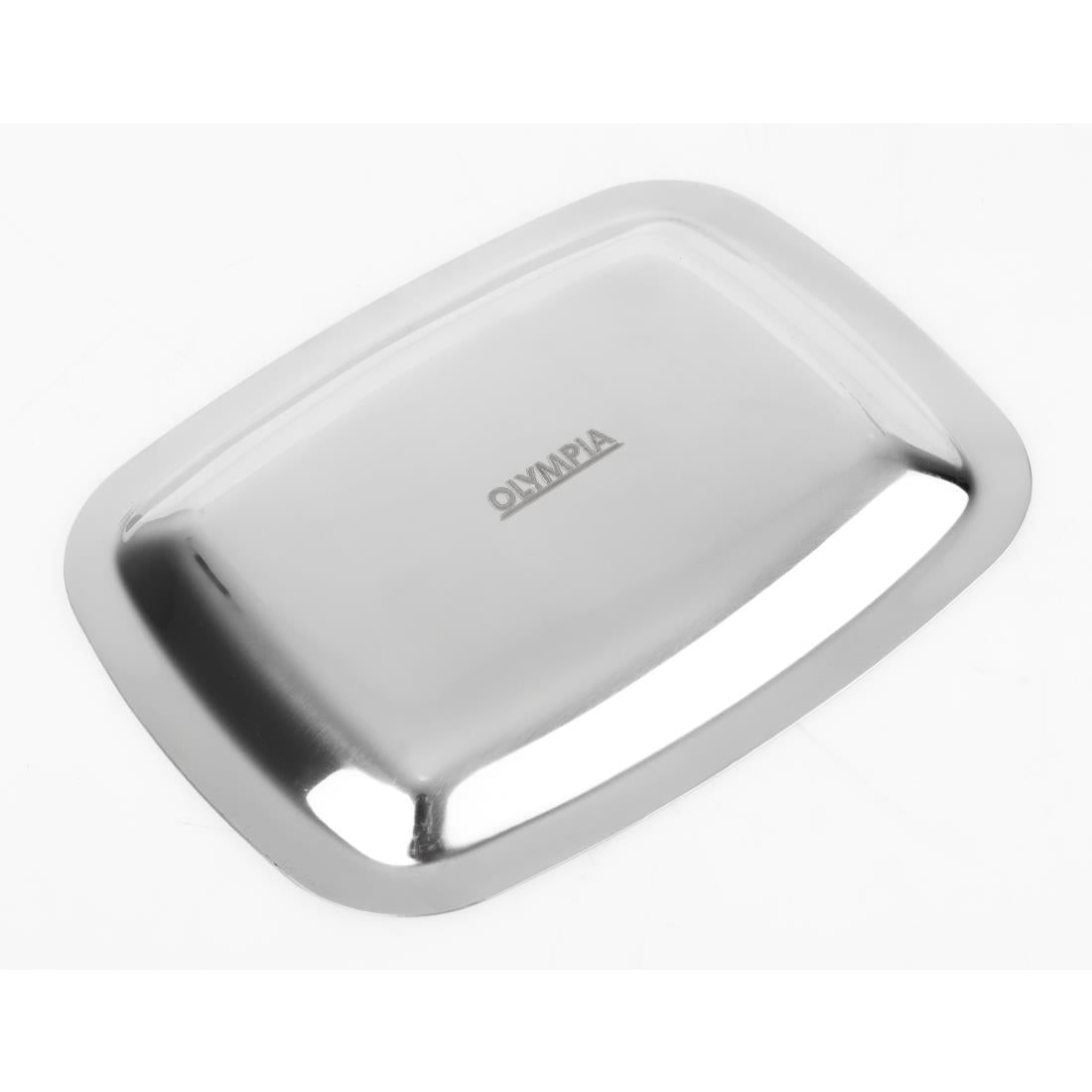 Plateau addition inox avec clip Olympia — CM759