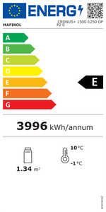 Étiquette énergétique officielle — Combisteel 7350.0005