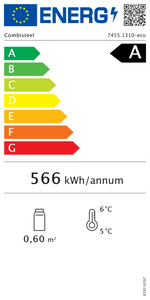 Étiquette énergétique officielle — Combisteel 7455.1310 — classe A