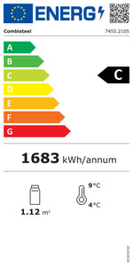 Étiquette énergétique officielle — Combisteel 7455.2105 — classe C