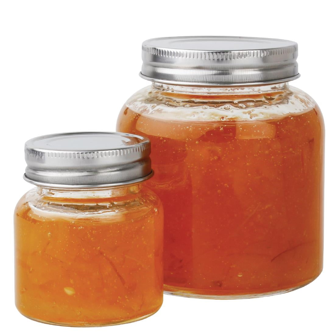 Bocaux à conserves en verre avec couvercle à visser Vogue 330ml (lot de 6) — CP082