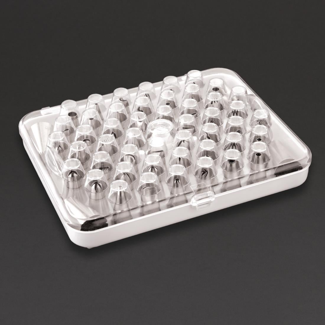 Boîte de 52 douilles pâtissières assorties Vogue — CP106