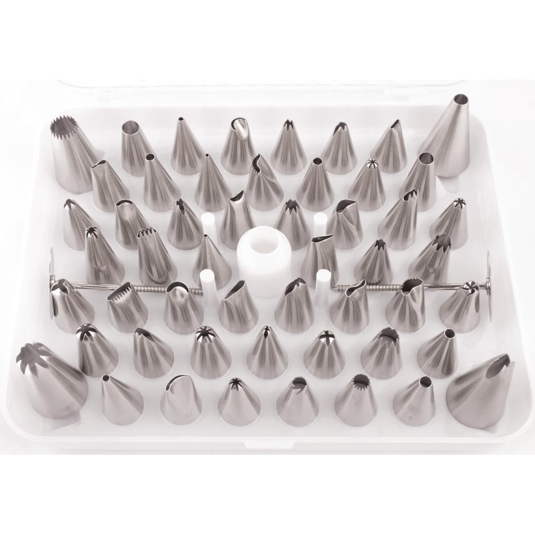 Boîte de 52 douilles pâtissières assorties Vogue — CP106