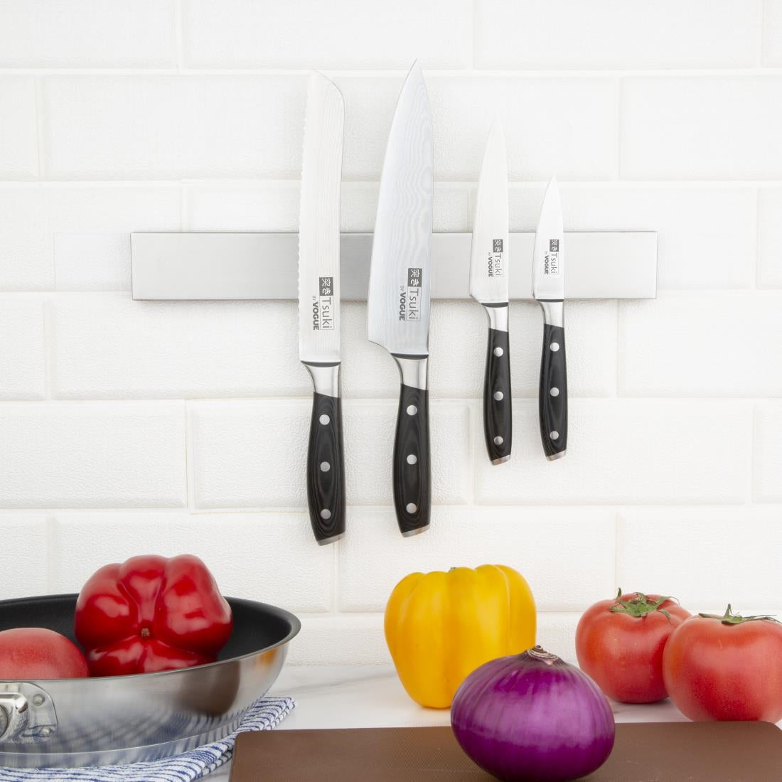 Barre magnétique inox Vogue 460mm — CP118