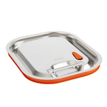 Couvercle hermétique inox et silicone Vogue GN 1/2 — CP269