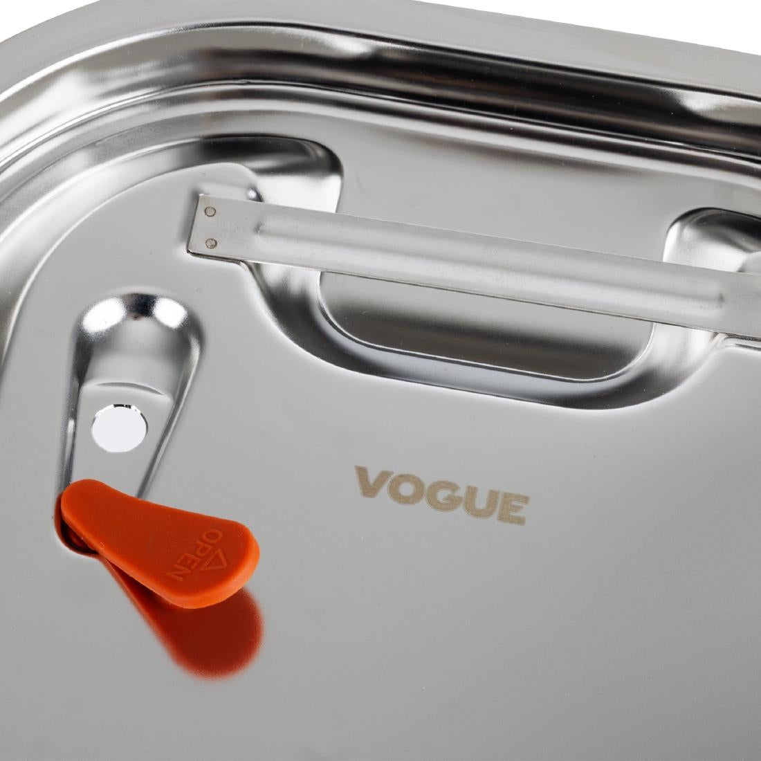 Couvercle hermétique inox et silicone Vogue GN 1/2 — CP269