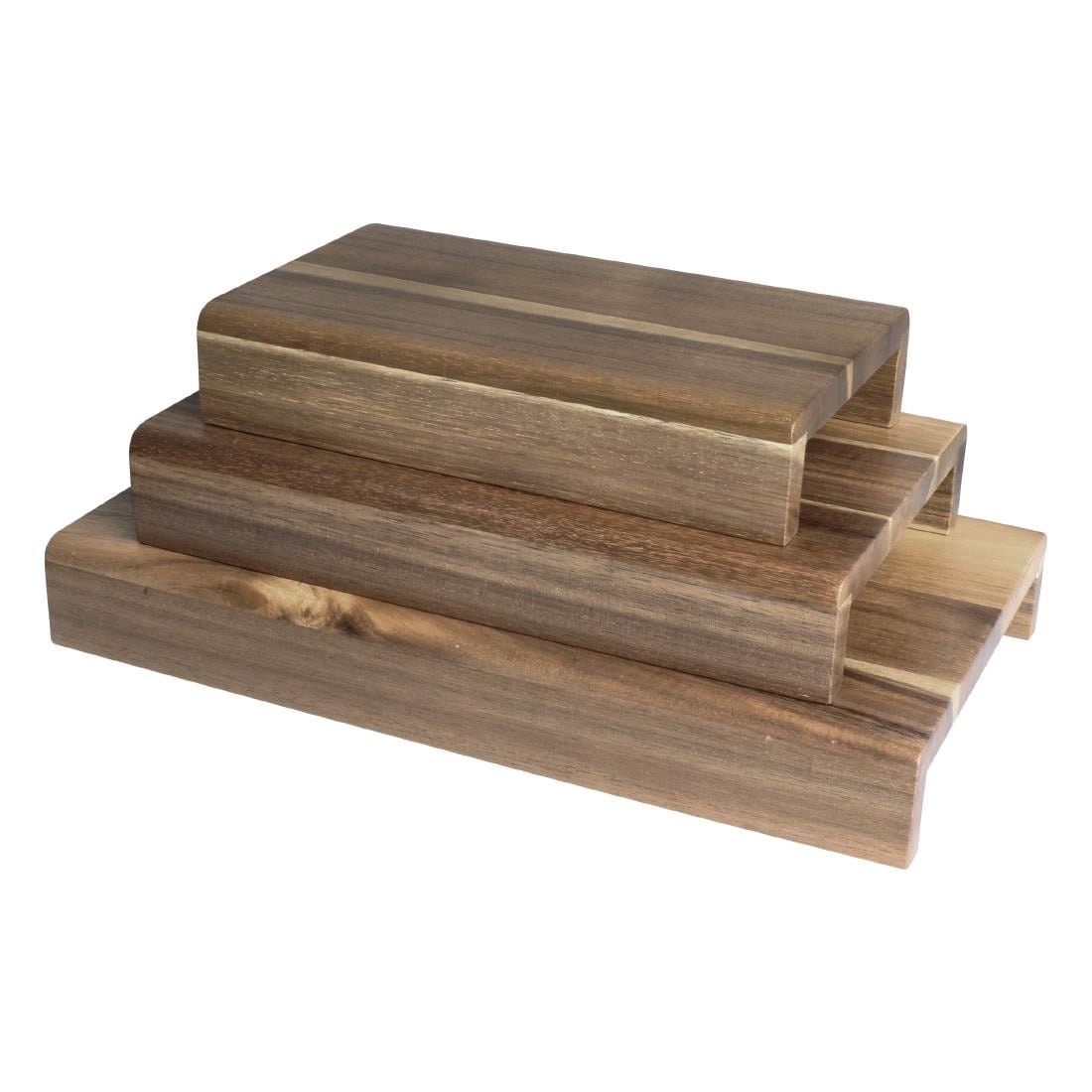 Rehausses en bois d'acacia FSC Olympia (lot de 3) — CP697