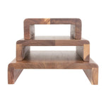 Rehausses en bois d'acacia FSC Olympia (lot de 3) — CP697