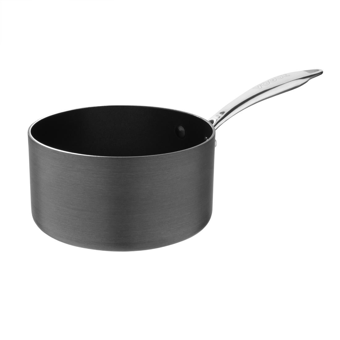Casserole antiadhésive en aluminium anodisé Vogue 180mm — CP764
