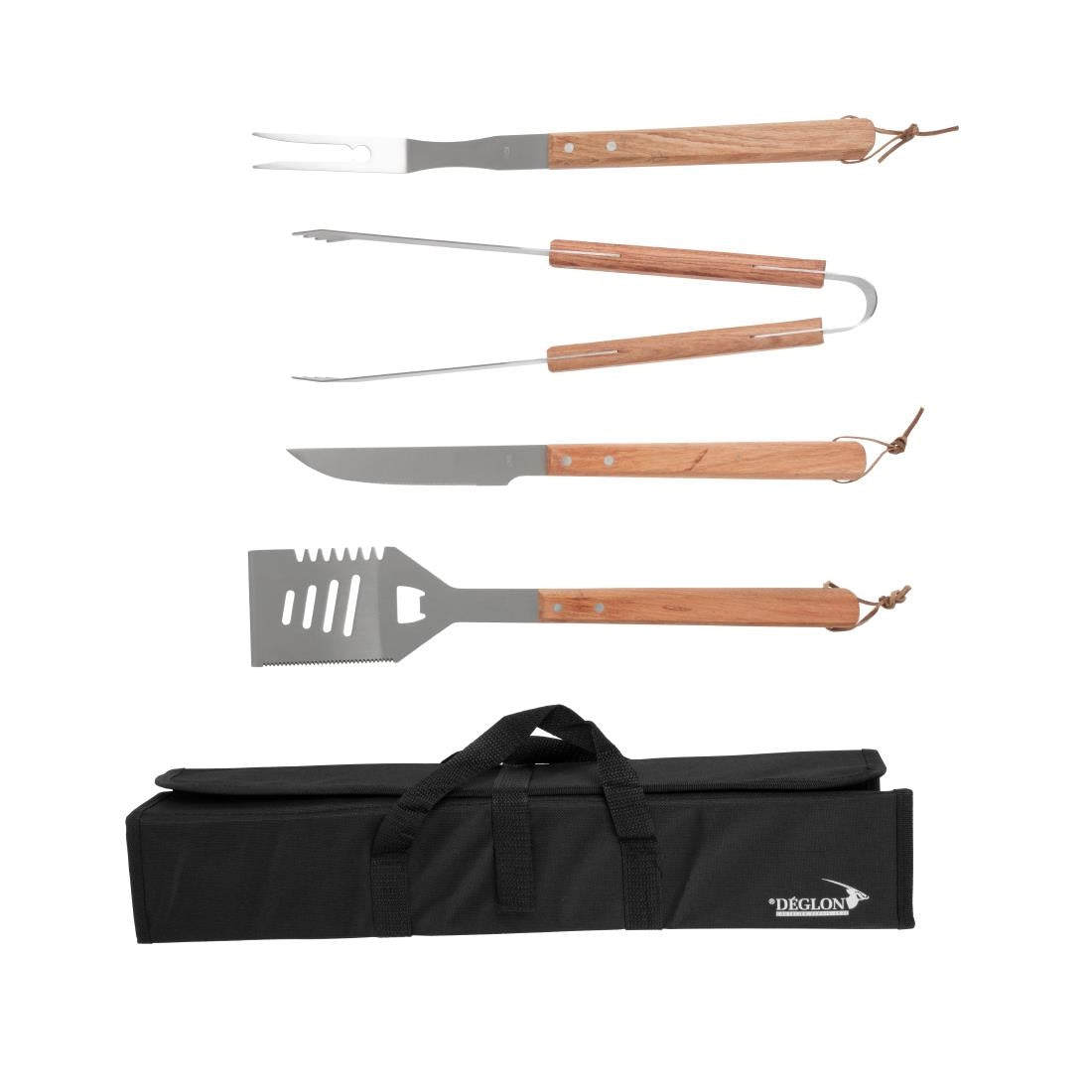 Kit barbecue 4 ustensiles Deglon — CR051