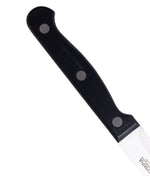 Couteau à steak arrondi Olympia Taverna manche noir (lot de 12) — CS716