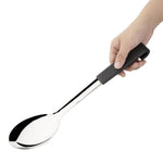 Cuillère de service manche noir Vogue 34 cm — CS910