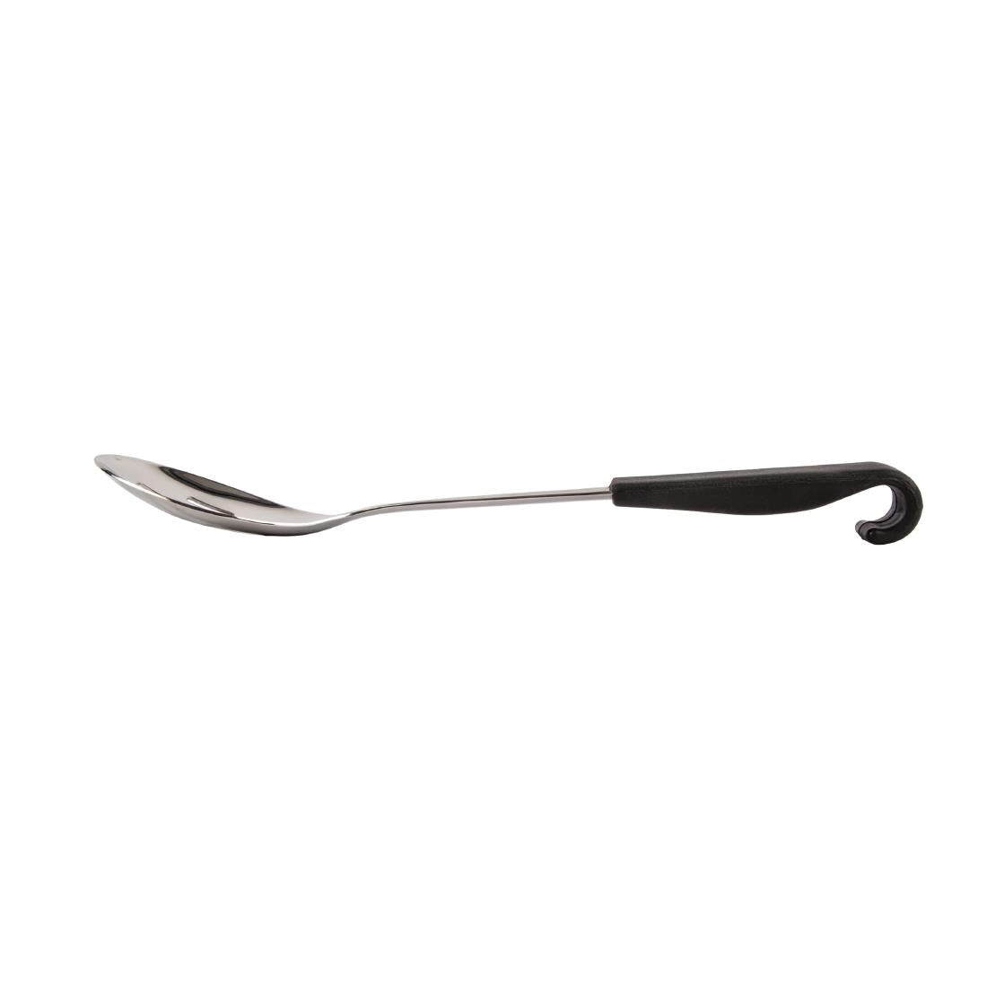 Cuillère de service perforée manche noir Vogue 34 cm — CS911
