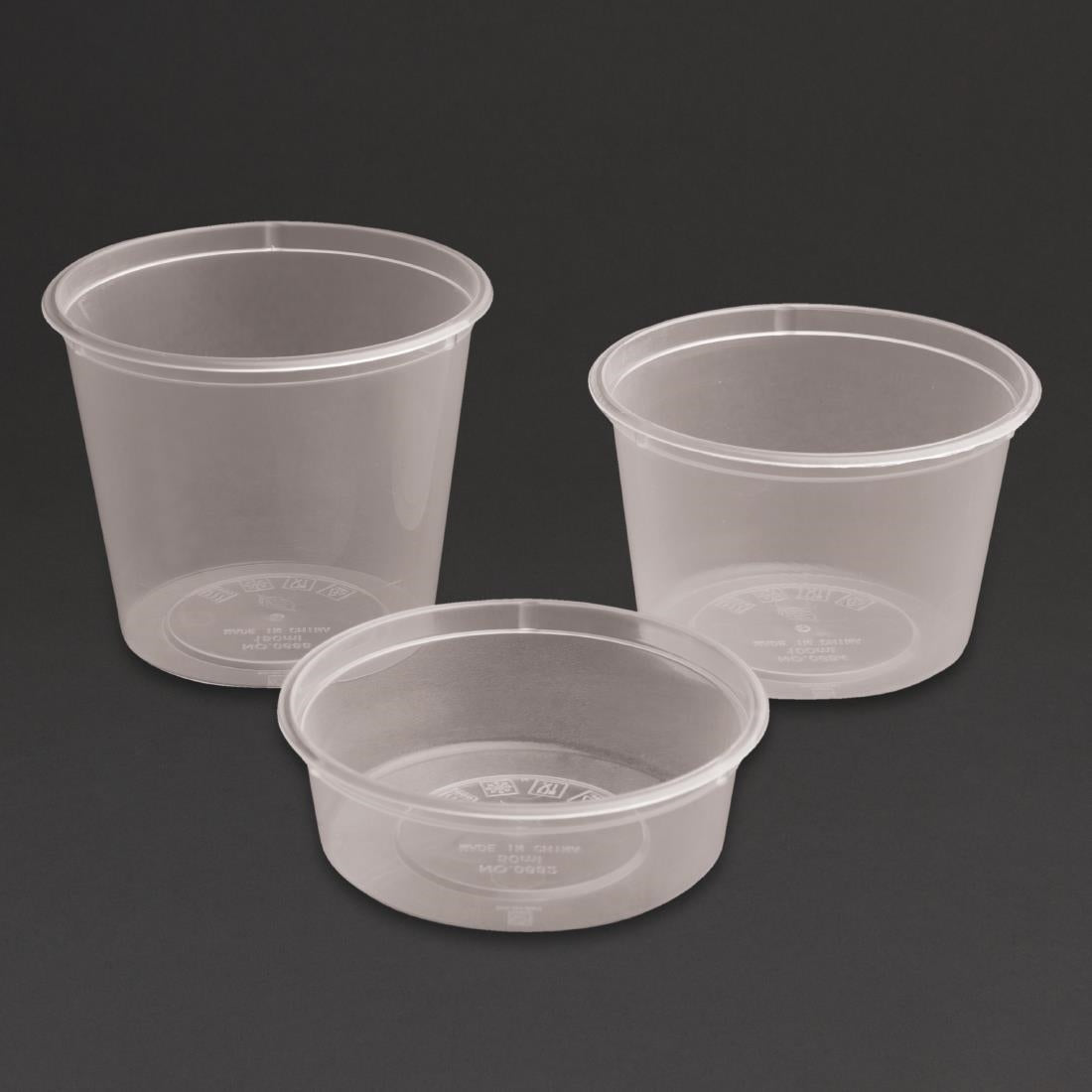 Pots à sauce micro-ondables en plastique Fiesta Recyclable 50ml (lot de 100) — CT285