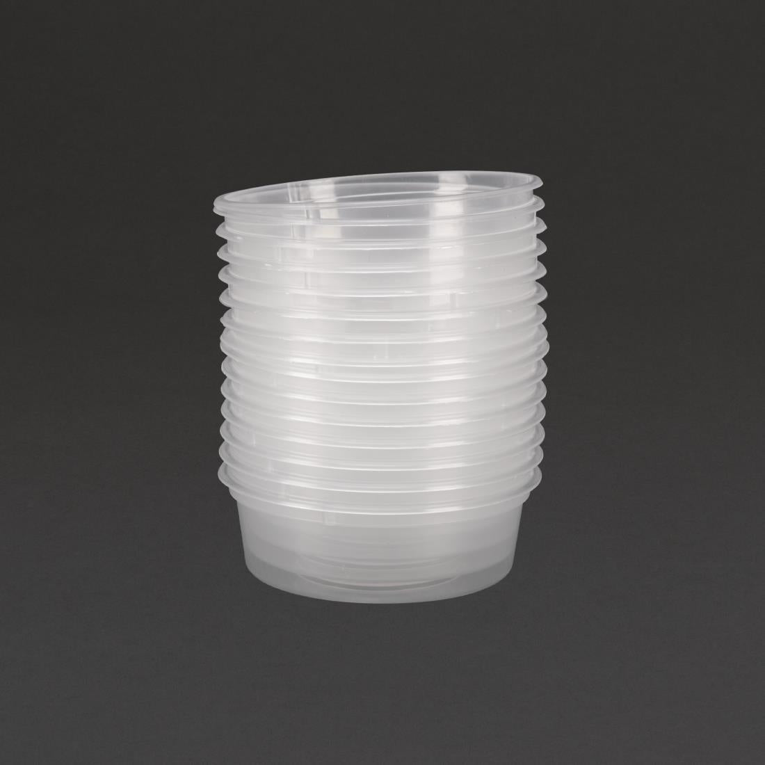 Pots à sauce micro-ondables en plastique Fiesta Recyclable 50ml (lot de 100) — CT285