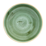 Assiettes coupes rondes Churchill Stonecast Samphire Green 182mm (Lot de 12) — CT783
