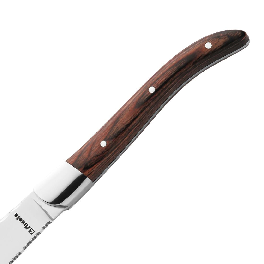 Couteaux à steak Amefa Royal palissandre (lot de 6) — CU065