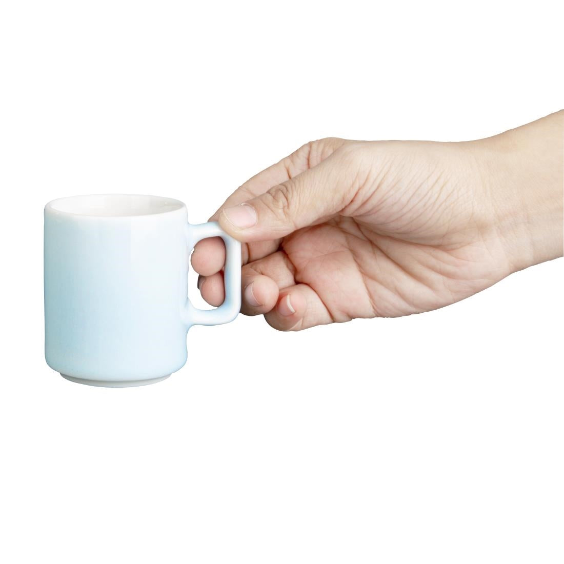 Tasses Olympia Fondant bleues 85,5ml (lot de 6) — CU182