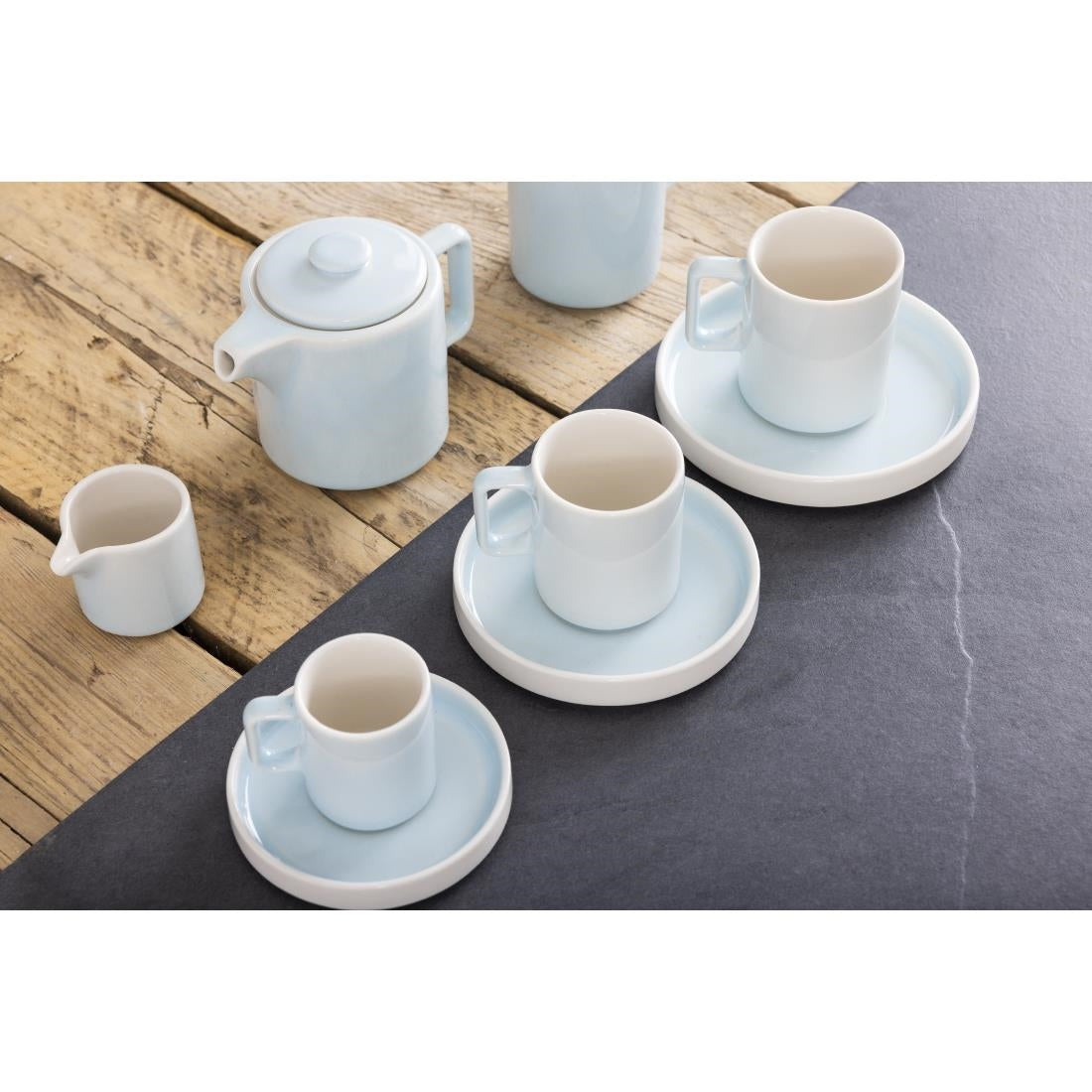 Tasses Olympia Fondant bleues 85,5ml (lot de 6) — CU182