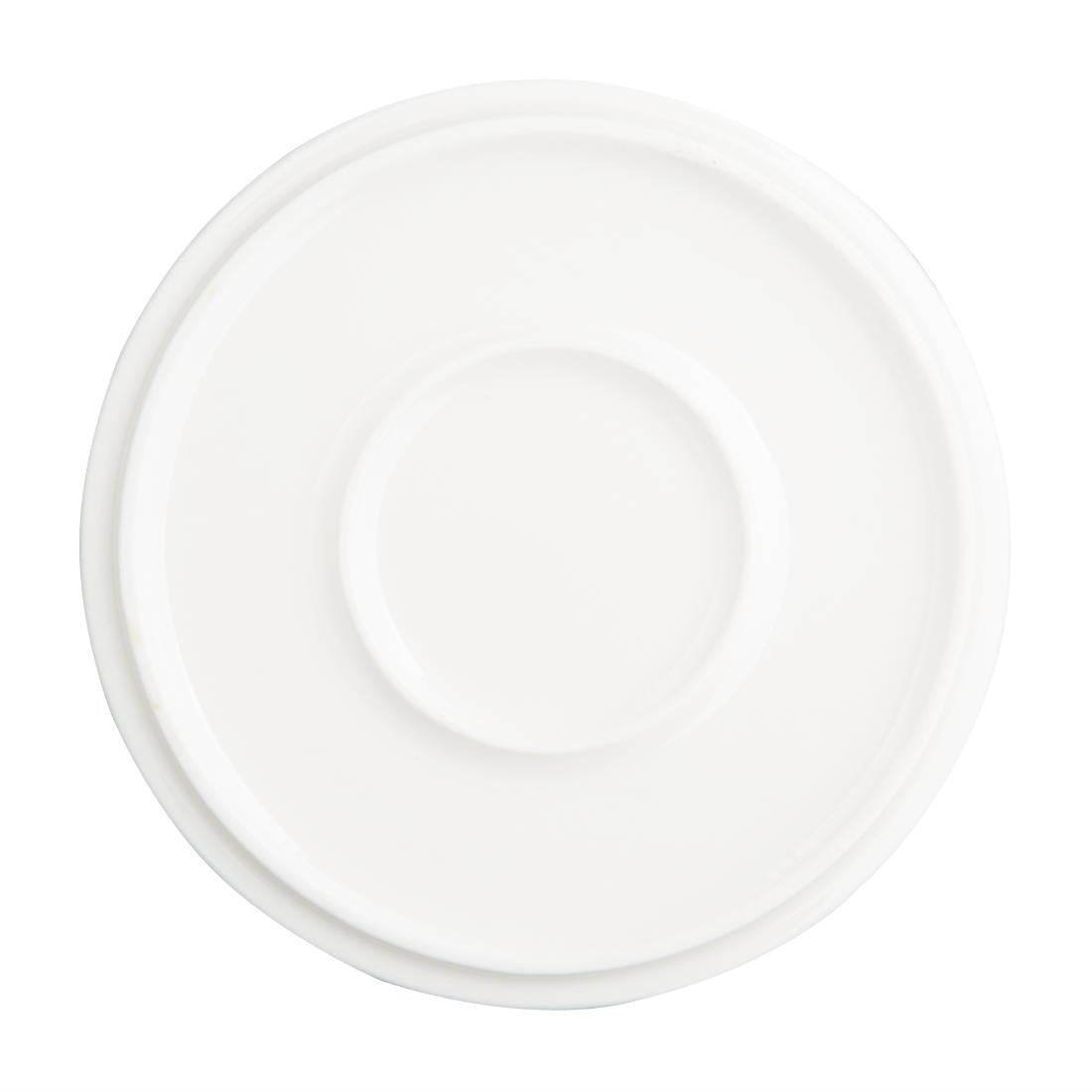 Soucoupes Olympia Fondant bleues 135mm (lot de 6) — CU185