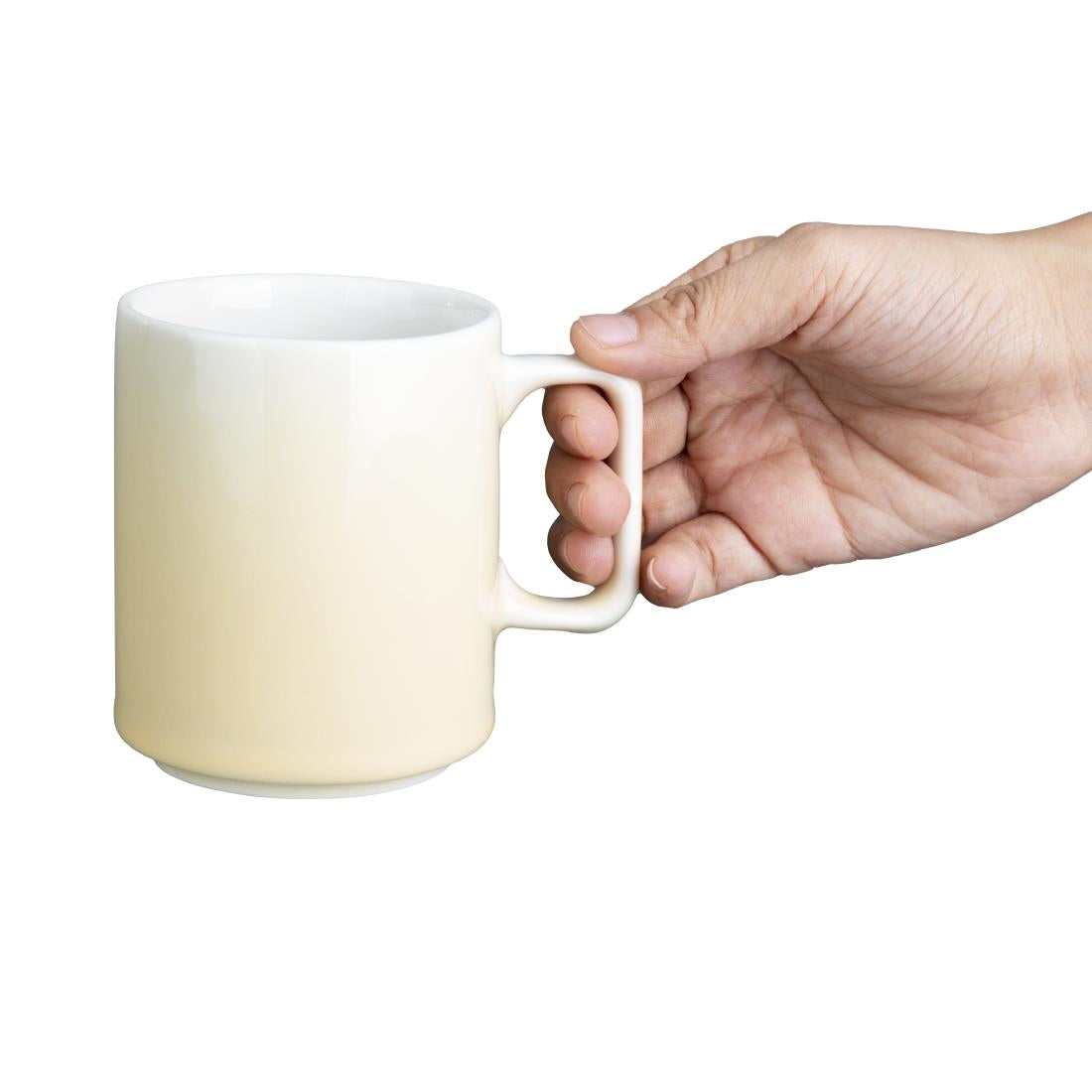 Tasses Olympia Fondant jaunes 340ml (lot de 6) — CU418