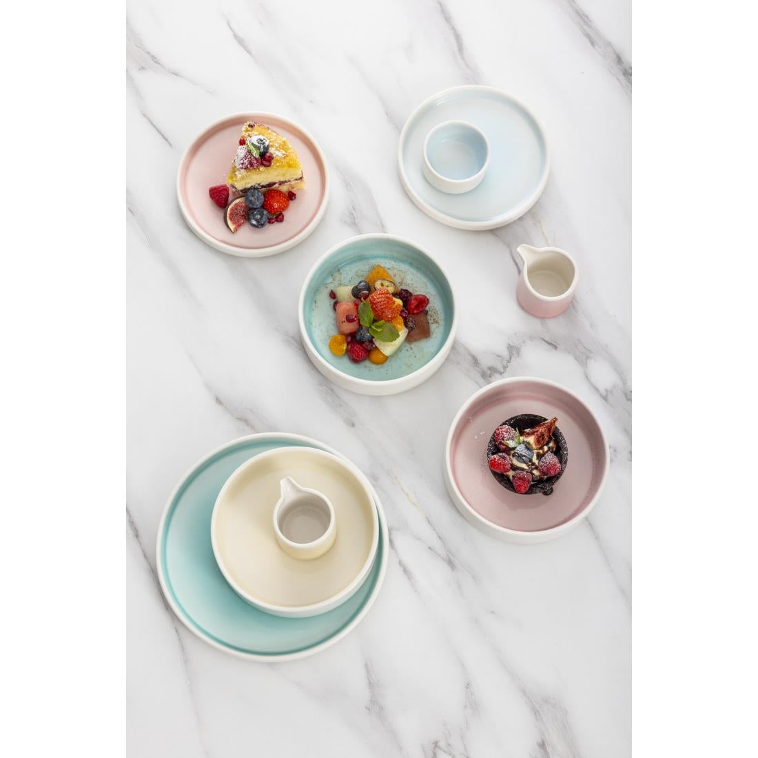 Bols Olympia Fondant Jaunes 215mm (lot de 4) — CU414