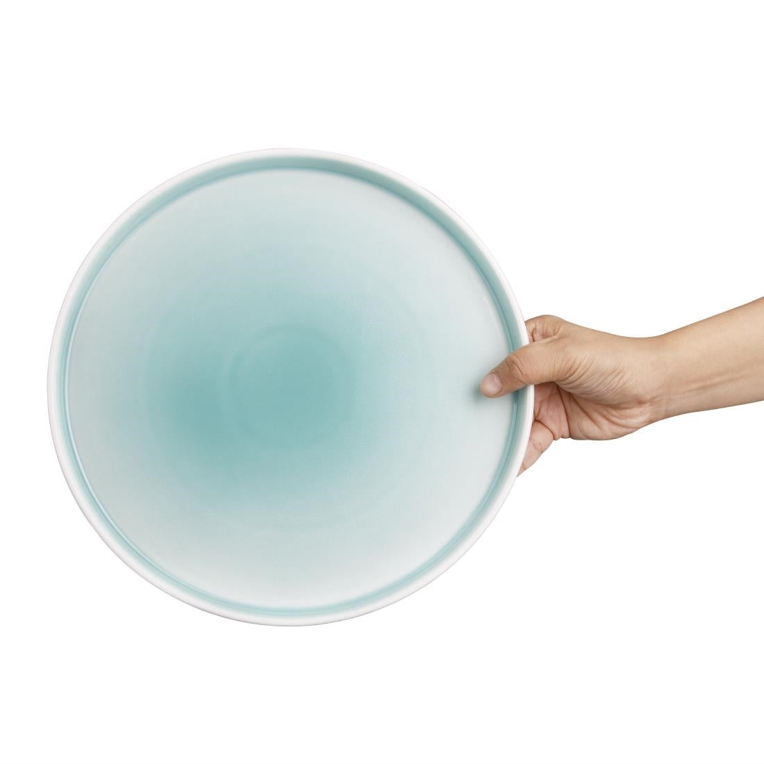Assiettes Olympia Fondant Vertes 270mm (lot de 4) — CU434