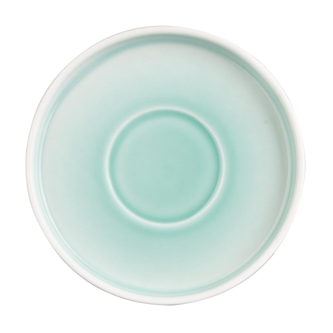 Soucoupes Olympia Fondant vertes 152mm (lot de 6) — CU445