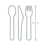 Couteaux en papier compostables Vegware (lot de 1000) — CU544