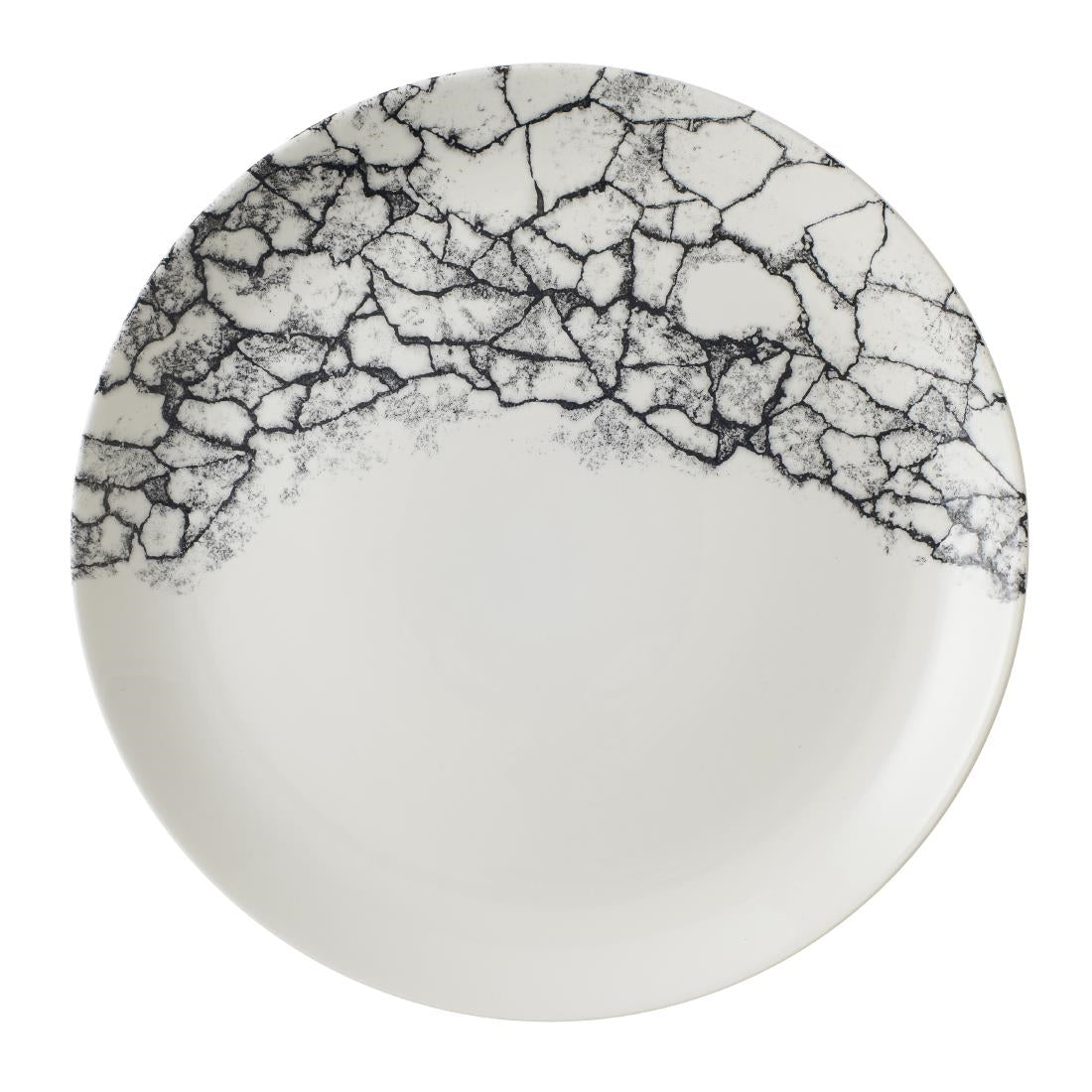 Assiettes rondes Churchill Kintsugi Accents Quartz Black Evolve 288mm (Lot de 12) — CU664