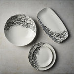 Assiettes rondes Churchill Kintsugi Accents Quartz Black Evolve 217mm (Lot de 12) — CU666