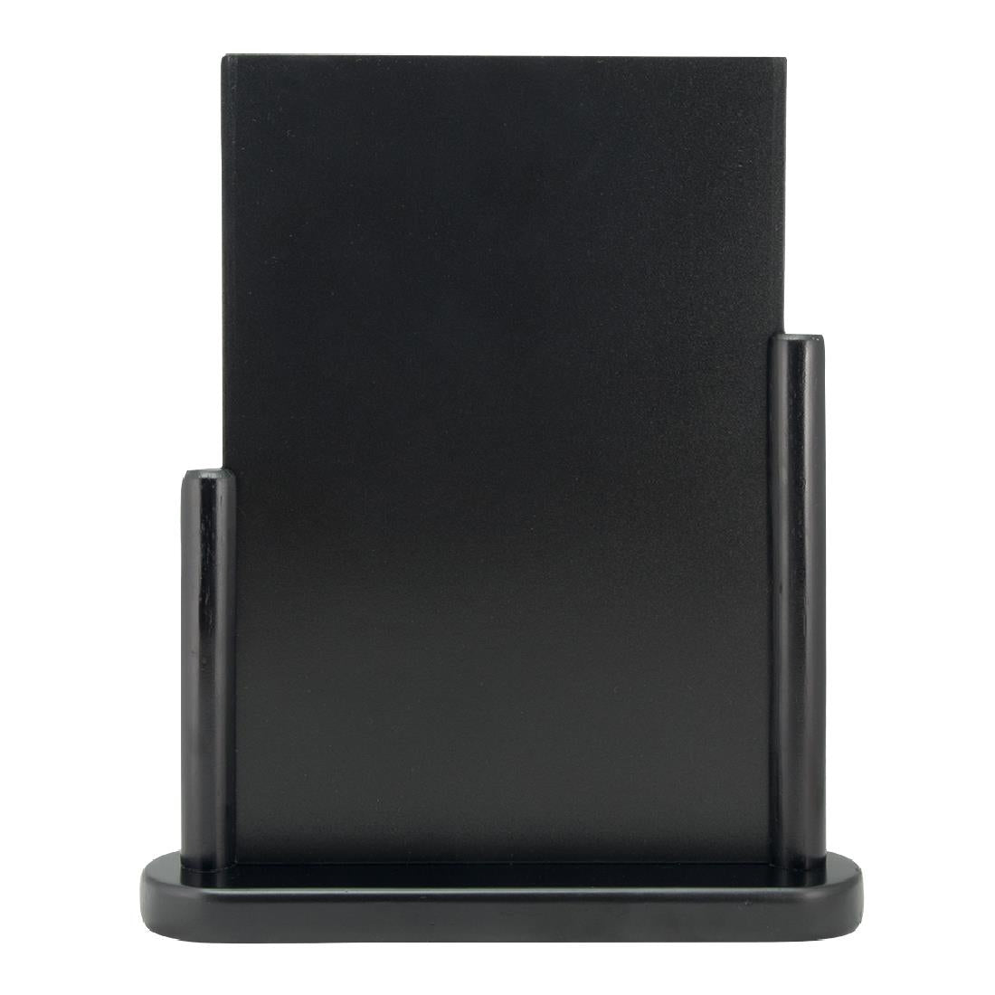 Grand chevalet de table Securit Elegant bois laqué noir — CU902