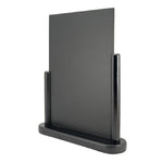 Grand chevalet de table Securit Elegant bois laqué noir — CU902