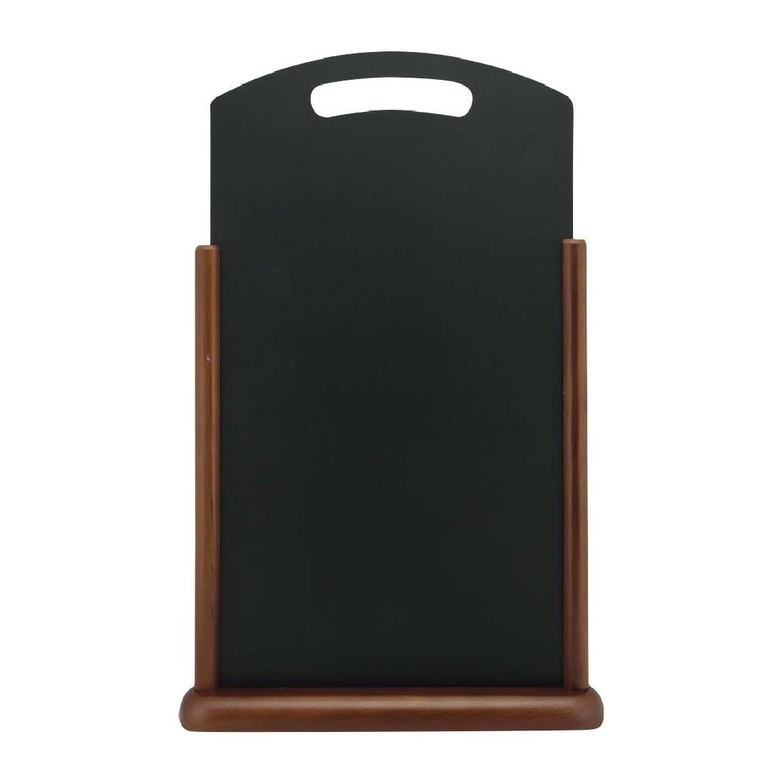 Chevalet de table avec poignée Securit wengé XL — CU905