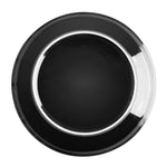 Assiettes creuses Olympia Café noires 205mm (lot de 12) — CU950