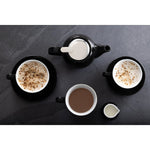 Soucoupes expresso Olympia Café noires 116mm (lot de 12) — CU955