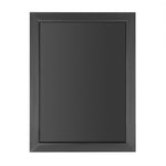Ardoise murale avec cadre en bois noir Olympia 450x600mm — CU990