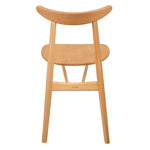 Chaises en bois courbé Fameg Cowhorn hêtre naturel (lot de 2) — CW007