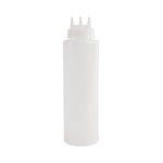 Bouteille souple transparente 3 embouts Vogue 908ml — CW726