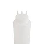 Bouteille souple transparente 3 embouts Vogue 908ml — CW726