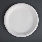 Assiettes en bagasse compostables Fiesta Compostable 26 cm (lot de 50) — CW904