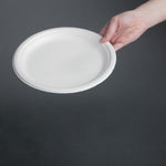 Assiettes en bagasse compostables Fiesta Compostable 26 cm (lot de 50) — CW904