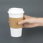 Gobelets à café réutilisables avec couvercles en polypropylène Olympia (lot de 25) — CW929