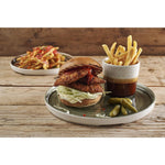 Assiettes avec rebord Churchill Stonecast Patina Green 210mm (lot de 6) — CX644