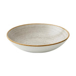 Assiettes coupes rondes Churchill Stonecast Raw Grey 184mm (lot de 12) — CX650