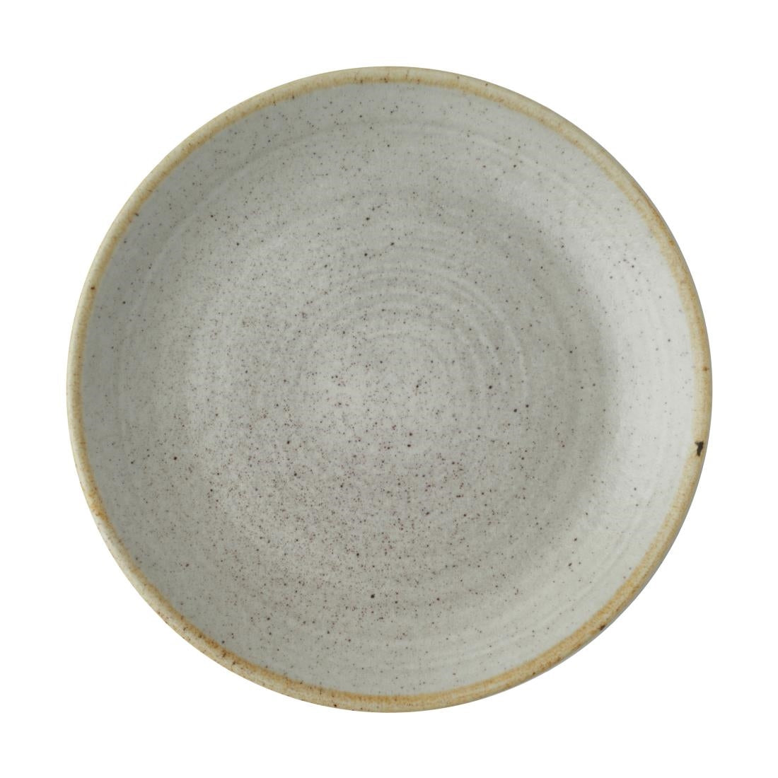 Assiettes coupes rondes Churchill Stonecast Raw Evolve Grey 165mm (lot de 12) — CX652