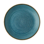Assiettes rondes Churchill Stonecast Raw Evolve Teal 220mm (lot de 12) — CX663